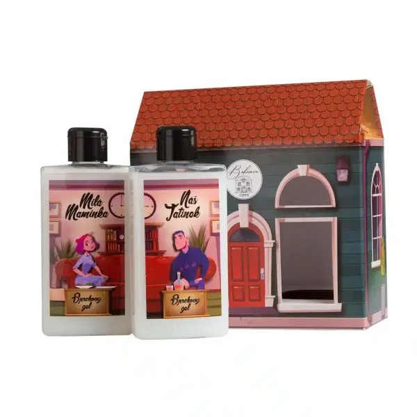 Kosmetický balíček pro Maminku a Tatínka – 2x sprchový gel 200 ml1