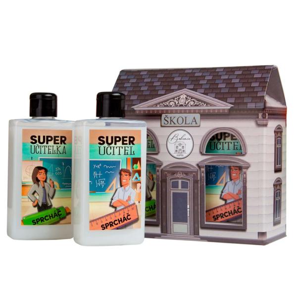 Dárková sada kosmetiky ŠKOLA - 2x sprchový gel 200 ml1