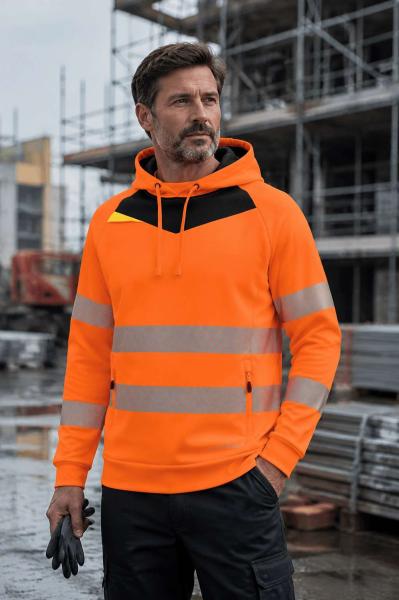 Mikina s kapucí DX4 Hi-Vis0