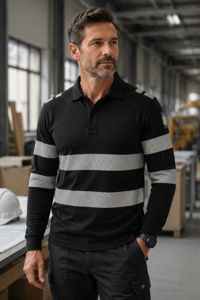 Modaflame Knit FR polokošile s dlouhým rukávem PW30