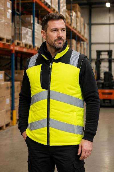 PORTWEST Oboustranná vesta PW3 Hi-Vis0