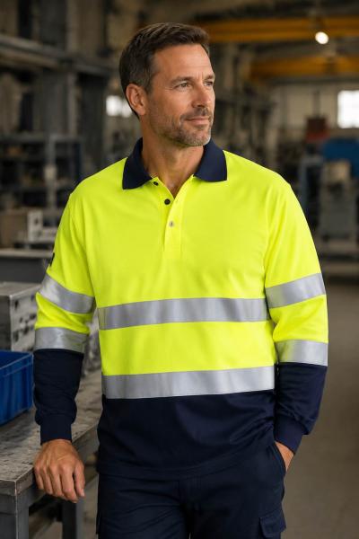 Polokošile Flame Resistant Anti-Static Two Tone0