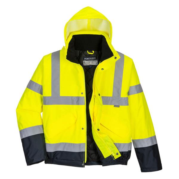Dvoubarevný Hi-Vis bomber4