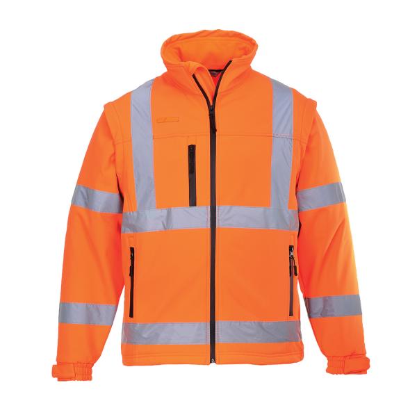 Hi-Vis softshelová bunda 6