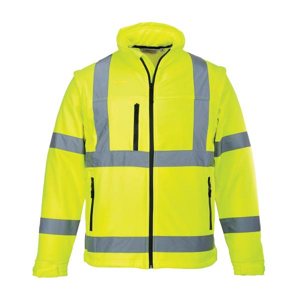 Hi-Vis softshelová bunda 5