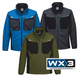 Softshellová bunda PORTWEST WX3™1