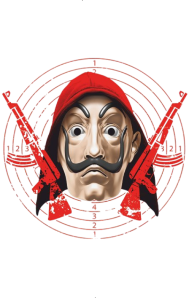 Potisk La casa de papel1