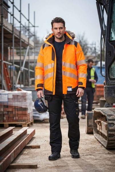 Zimní bunda PW3 Hi-Vis0