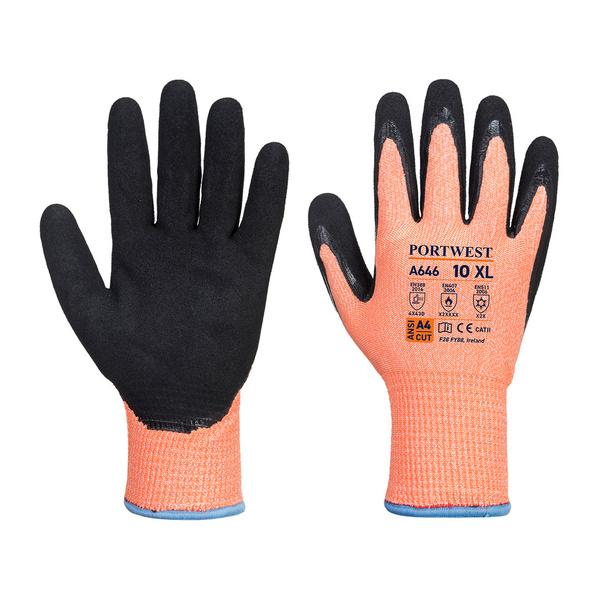 Zimní rukavice proti pořezu