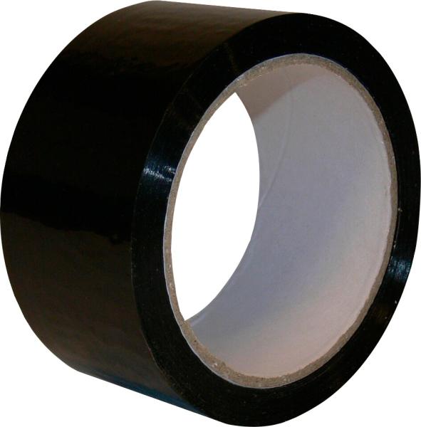 Lepicí páska barevná 48 mm x 66 m černá0