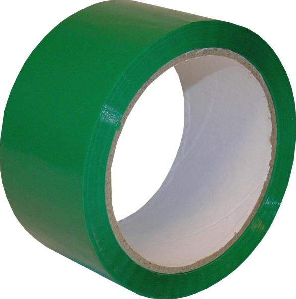 Lepicí páska barevná, 48mm x 50m, zelená0