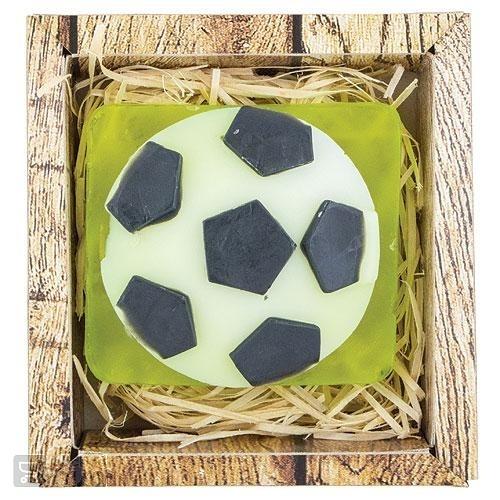 RUČNĚ VYRÁBĚNÉ MÝDLO - FOTBALOVÝ MÍČ0
