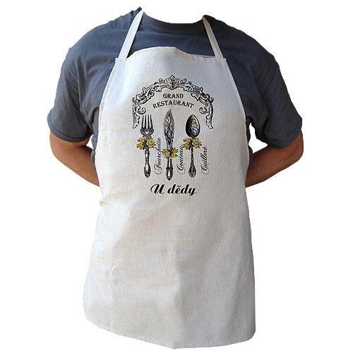 Kuchyňská zástěra pro dědu0