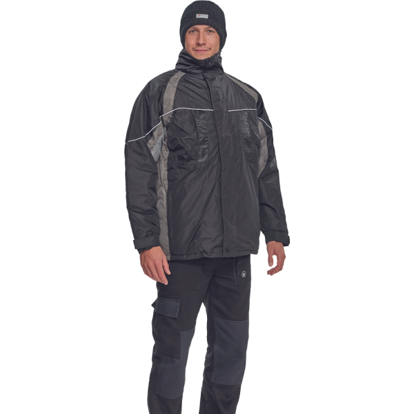 Bunda zateplená NYALA šedá 0