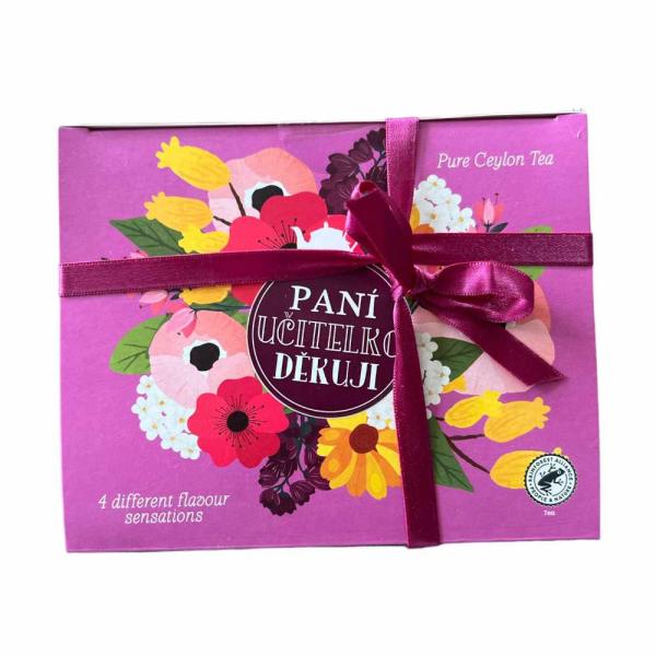 Dárková sada čajů Pyramid Tea Box 12x 2g – pro paní učitelku1