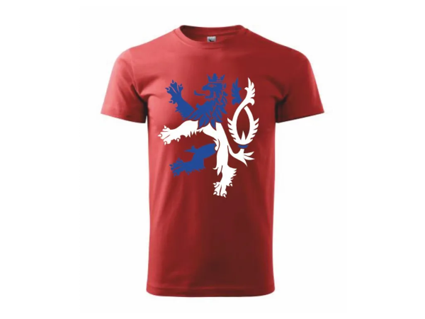 TRIČKO PÁNSKÉ/DĚTSKÉ S ČESKÝM LVEM0