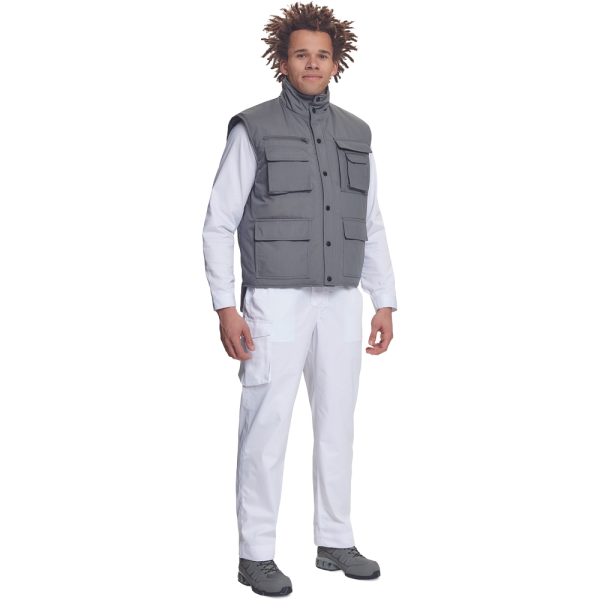 Pracovní vesta zateplená TRITON zelená3