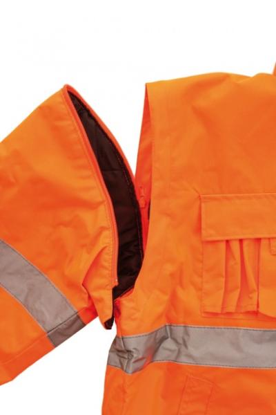 Bunda LEEDS, výstražná, oranžová1
