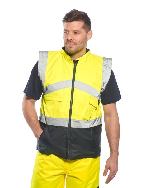 Reflexní oboustranná bunda8