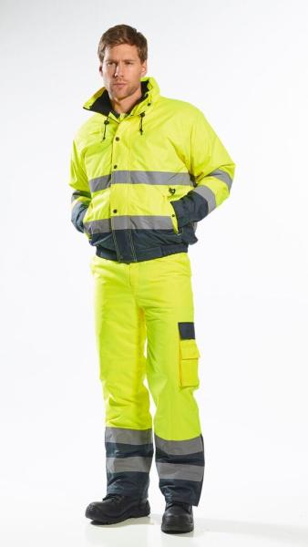 Dvoubarevný Hi-Vis bomber1