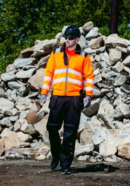 Reflexní bunda Softshell VISION 3