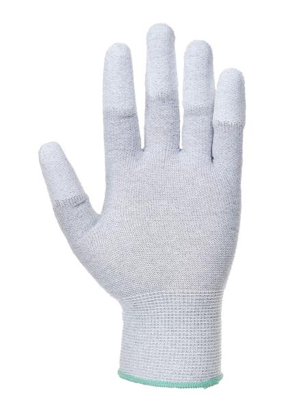 Antistatické rukavice PU Fingertip2