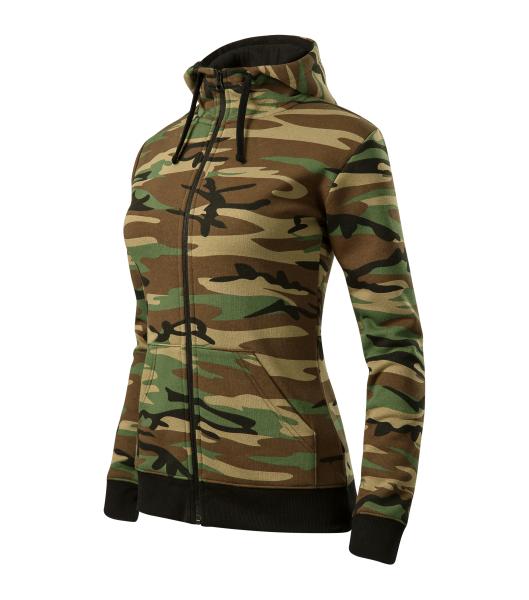 Mikina dámská CAMO ZIPPER4