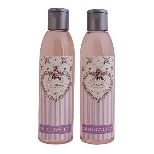 Sada kniha pro maminku – sprchový gel 200 ml a lázeň 200 ml0