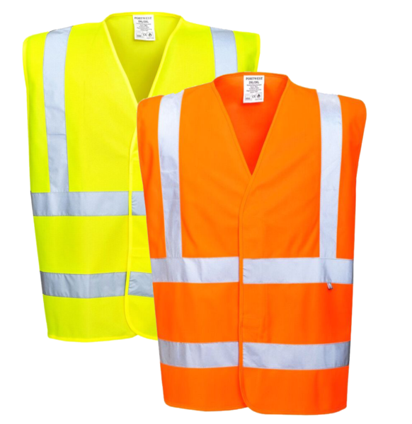 Nehořlavá reflexní vesta0