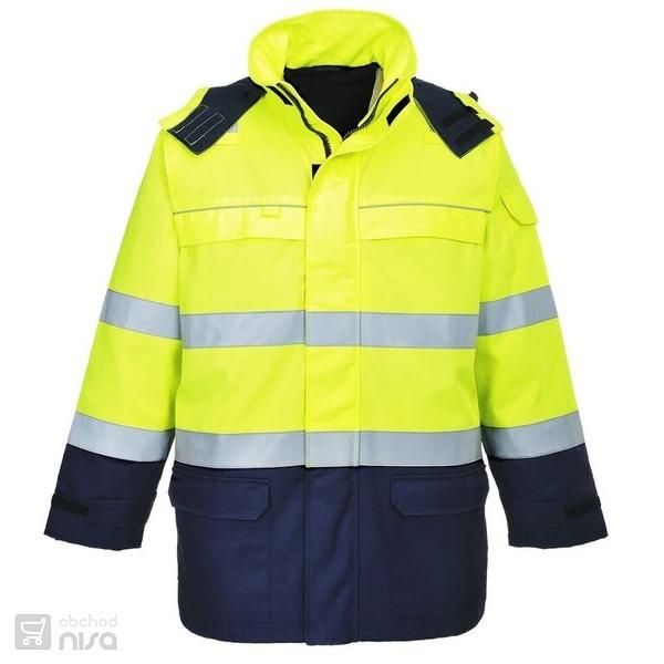 Zimní reflexní nehořlavá bunda0