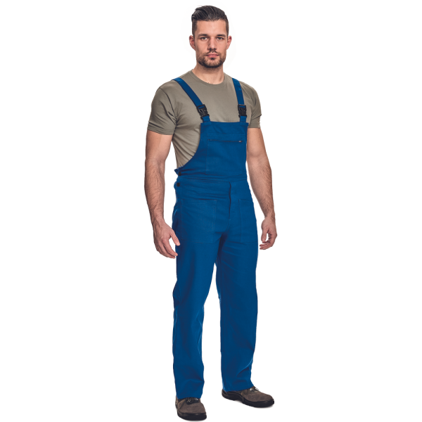 Pracovní kalhoty s laclem FF UWE 2