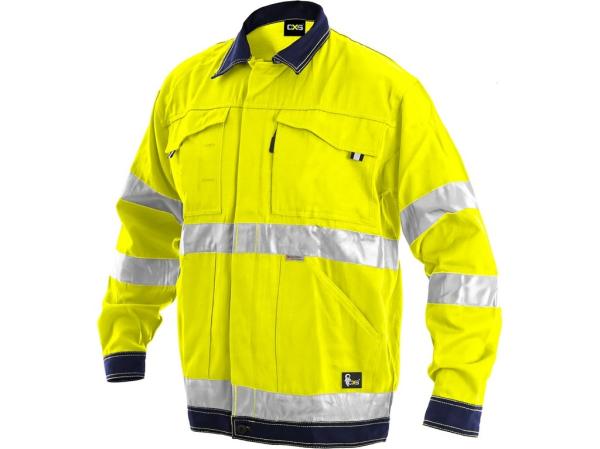 Reflexní bunda NORWICH žlutá1
