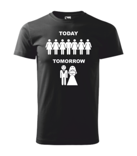 Rozlučkové tričko TODAY - TOMORROW7