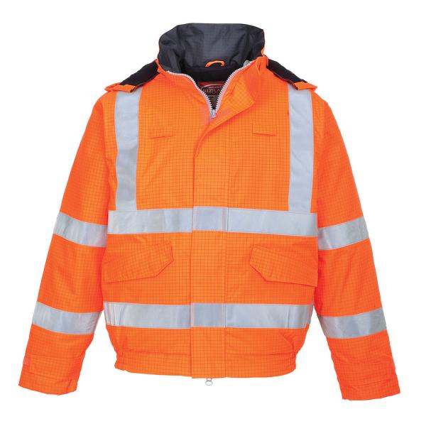 Bunda bomber Bizflame Rain Hi-Vis Antistatic FR4