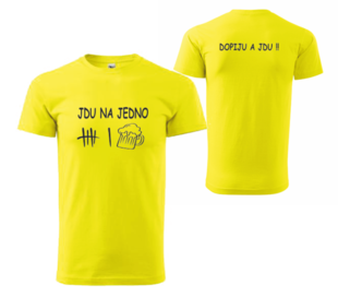 Tričko JDU NA JEDNO5