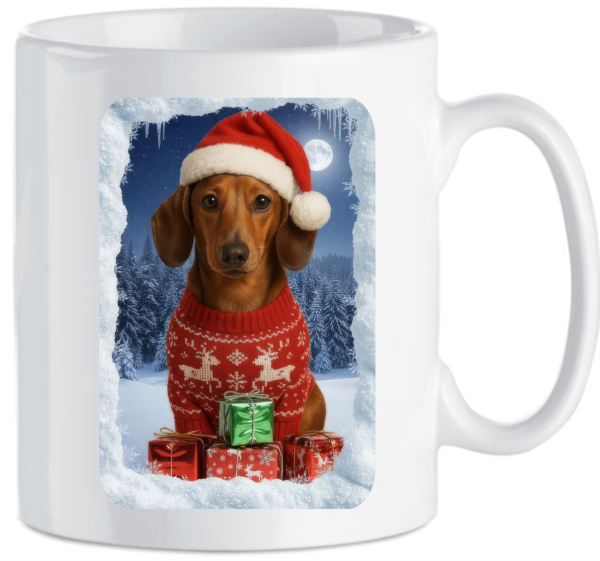 Keramický hrnek  pro milovníky  Jezevčíků0