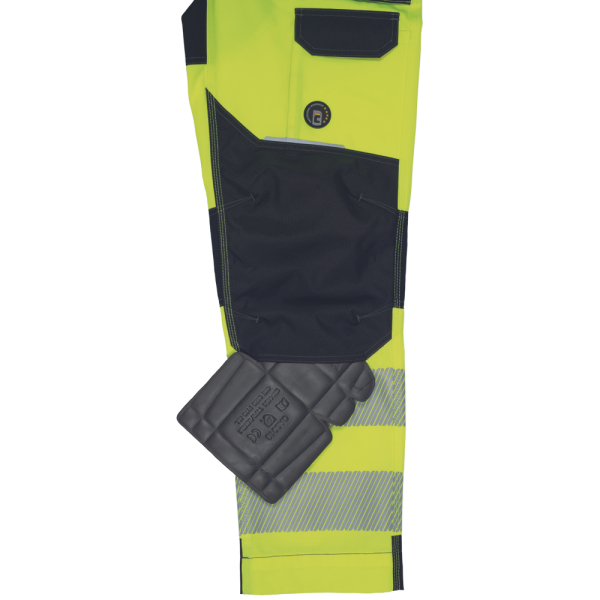 Pracovní reflexní HV kalhoty SHELDON žluté4