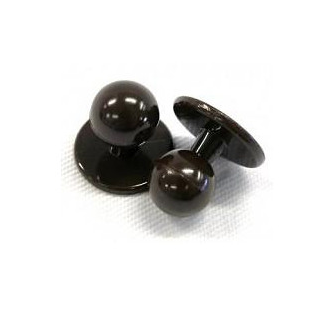 Kuchařské knoflíky černé0