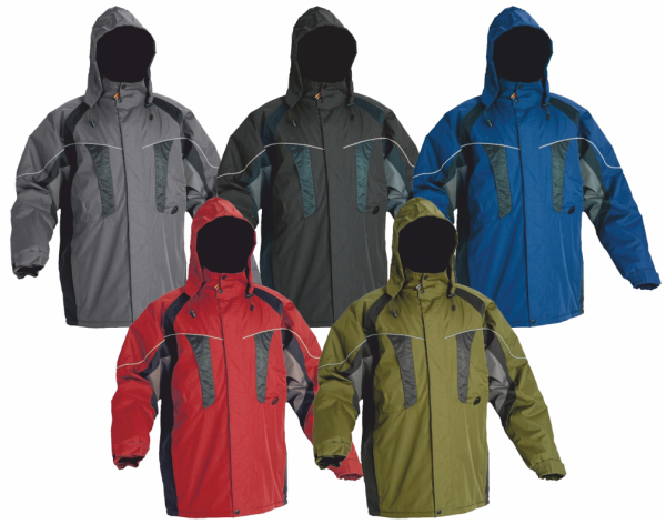 Bunda zateplená NYALA šedá 1