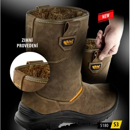 EDINBURGH poloholeňová bezpečnostní obuv1