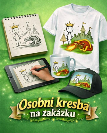 Osobní kresba na zakázku0