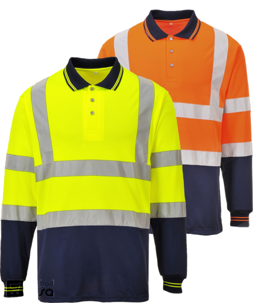 Dvoubarevná polokošile s dlouhými rukávy0