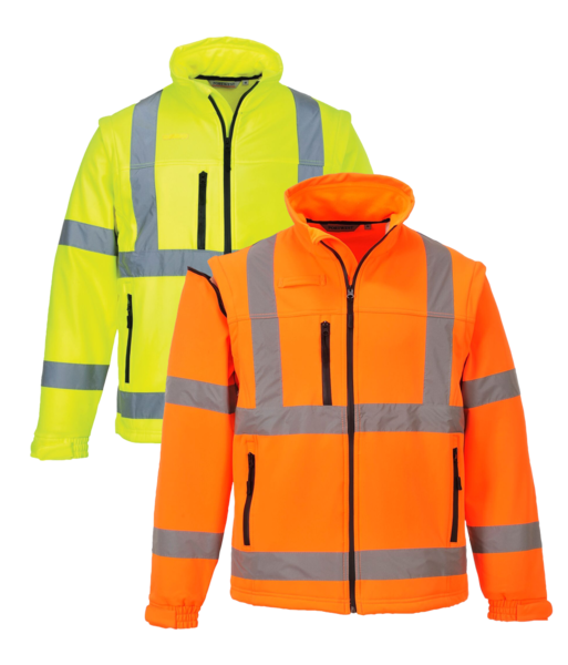 Hi-Vis softshelová bunda 4