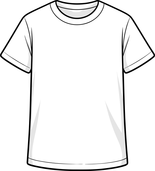 Tričko bílé vzor0