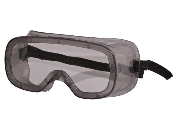 Brýle VITO, uzavřené přímé větrání, čirý zorník