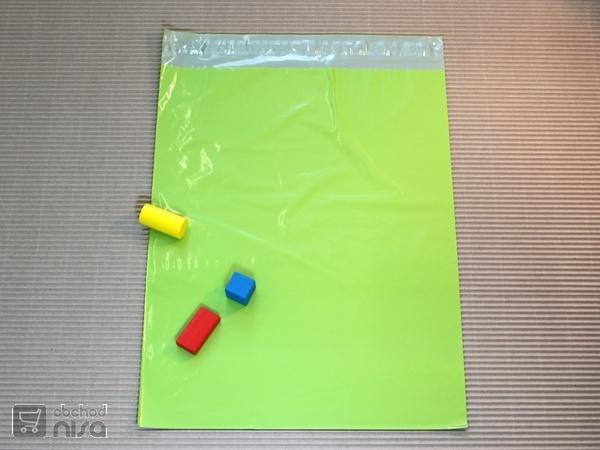 Plastové obálky zelená