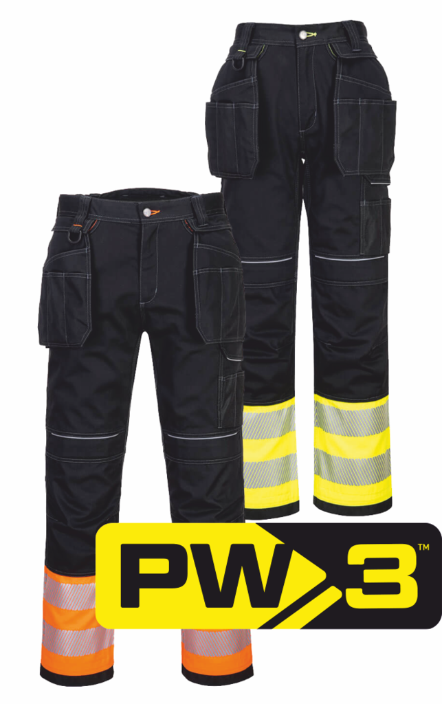 Kalhoty PW3 Hi -Vis Třída 1