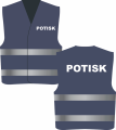 Reflexní vesta s POTISKEM8