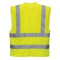 PORTWEST Reflexní vesta MeshAir Band & Brace3