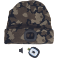 Zimní čepice DEEL LED lampa18